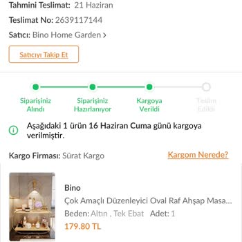 Sürat Kargo Ürünü Teslim Edilmiyor