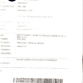 Mavi Jeans Malınızın Arkasında Durun!