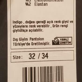 Mavi Jeans Malınızın Arkasında Durun!