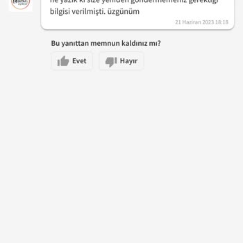 Trendyol Editörün Seçimleri Satıcısına Yapılan İade Talebi