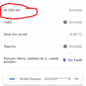 Getir Rent Car Getir Araç İlk Kullanım Kampanyası Adı Altında Müşteriyi Mağdur Etmesi