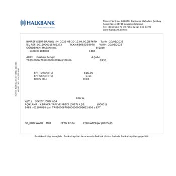 Halkbank Yanlış İsim Transferi Yaptım Param Gelmedi