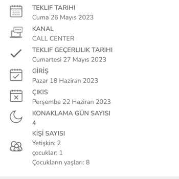 Selectum Colours Bodrum Rezervasyon Ücret İadesi