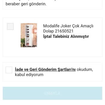 A101 Den Mobilya Alınmaz