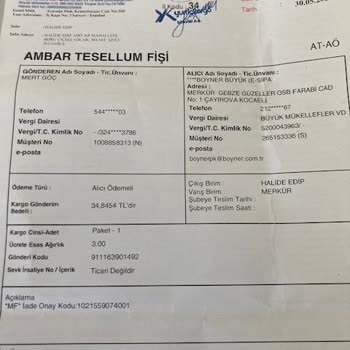 Boyner 1 Aydır Para İademi Yapmadı!