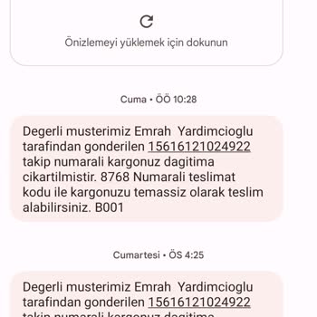 Sürat Kargo Kargom Ortada Yok