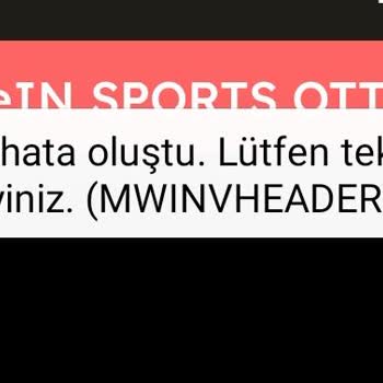 Bein Sports Tod Uygulama Hatası