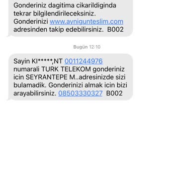 AGT Kurye Adrese Uğramıyor Dağıtım Yapmıyor