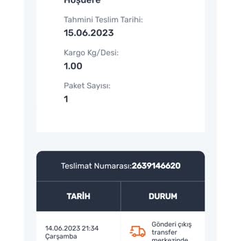 Nilu Moda Siparişim Ortada Yok