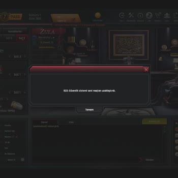 Zula Oyun B22 Hatası Dır