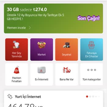 Vodafone Red Sunulan Teklif İle Hizmet İçeriği Farklı