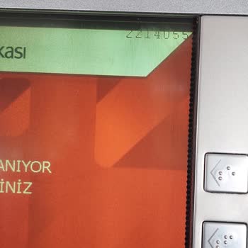 Ziraat Bankası ATM Para Yatırma