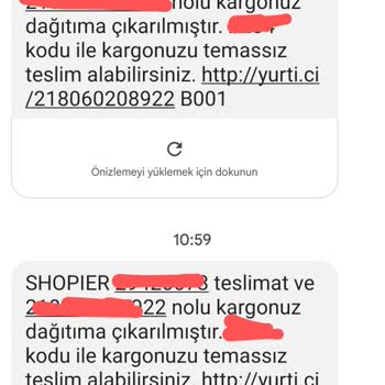 Yurtiçi Kargo Kargo Teslim Edilmeme.