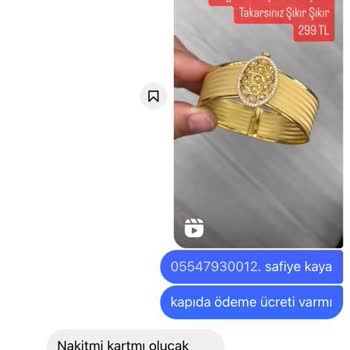 Nakkaş Takı Yanlış Ürün Gönderip Cevap Vermiyorlar