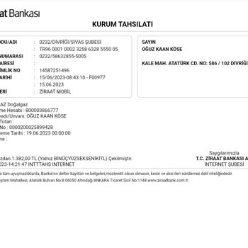 Aksa Gaz Mayıs Ayındaki Ücretsiz Doğal Gazın Ücretini Ödedim