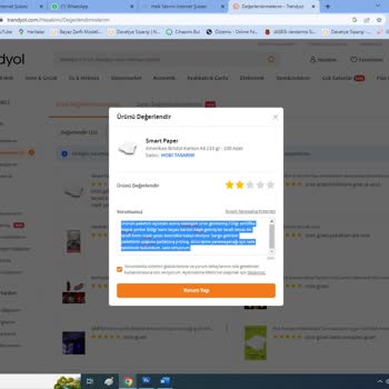 Trendyol'da Hobi Tasarımın Sattığı Yanlış Ürünün İadesini Kabul Etmeme