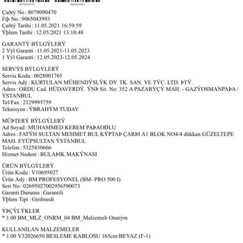 Vestel Bulaşık Makinesi Su Alıyor Alttan Akıtıyor