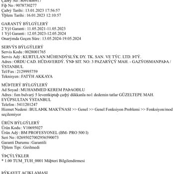 Vestel Bulaşık Makinesi Su Alıyor Alttan Akıtıyor