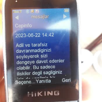 Vodafone Cepinfo Dan Gelen Saçma Mesajlar