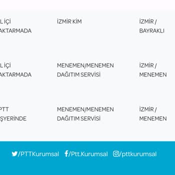 PTT Kargo Menemen Şubesinin İş Bilmezliği