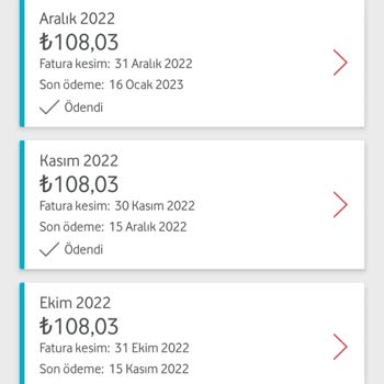 Vodafone Net Evde İnternet Sözleşme Dışı Faturalandırma Yapıyor