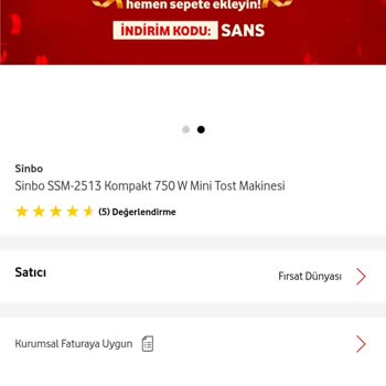 Vodafone Her Şey Yanımda Şanslı Ürün 1 Tl Sorunu