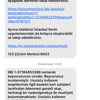 İBB - İstanbul Büyükşehir Belediyesi Anne Kartımın Usulsüz Kullanımı İçin Yanlış Cezalandırıldım