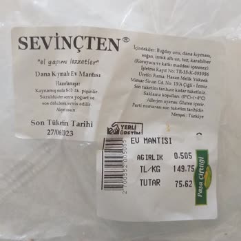 Paşa Çiftliği Sizden Aldığım Mantının Parçalanıp Bulamaç Haline Gelmesi