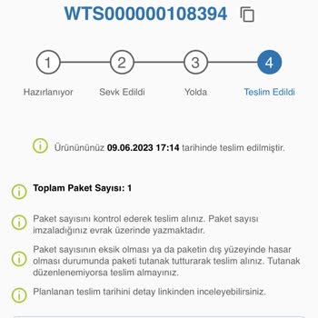 Watsons Online Sipariş İade Sorunu