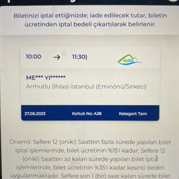 İDO Gerekçe Sunmadan Sefer İptal Etti