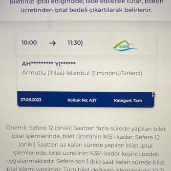 İDO Gerekçe Sunmadan Sefer İptal Etti