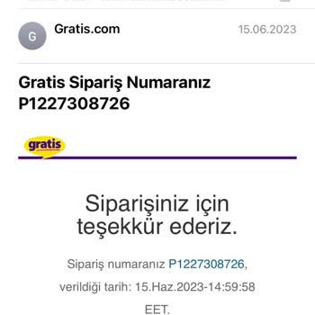 Gratis Faturamı İletmiyor, Bu Yüzden İademi Yapamıyorum.