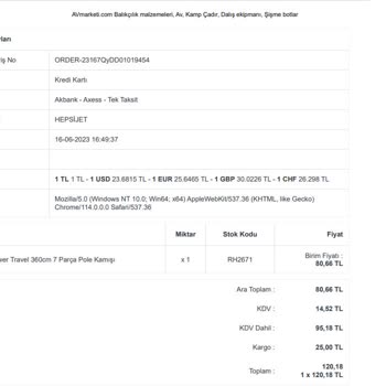 Avmarketi.com Pişmanlığı / Stoksuz Ürün Satışı