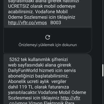 Vizyon Elektronik Para Hizmetleri İstek Dışı Dailyfunworld Üyeliği