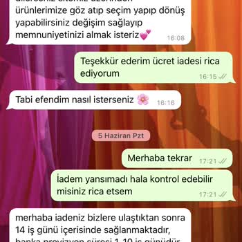 Rashe Prive Ücret İade Sorunu