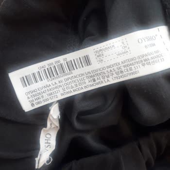 Oysho Mağazasından Aldığım Üründe Deformasyon Var