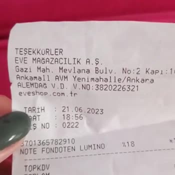 Eve Mağazasından Aldığım Note Luminous Moisturizing Fondöten Boş!
