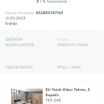 Vivense Teslim Edilmeyen Ürün