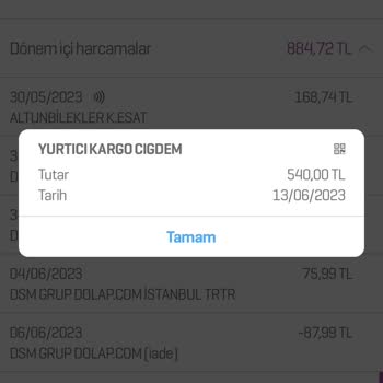 Yurtiçi Kargo Yaptığım Fazla Ödemeyi Tarafıma İade Etmiyor