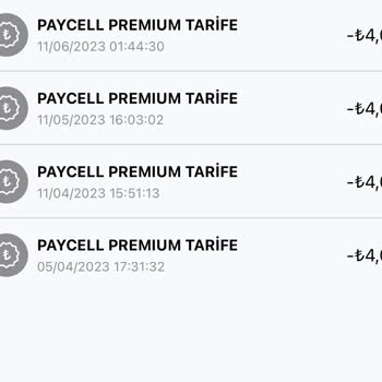 Turkcell Paycell Uygulaması Gereksiz Bir Şekilde Para Kesintisi Yapıyor