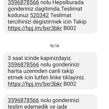 Hepsiburada Ve Hepsijet Kargomu Teslim Etmiyor