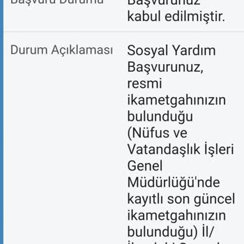 Aile Ve Sosyal Hizmetler Bakanlığı Sosyal Yardım Başvurusu