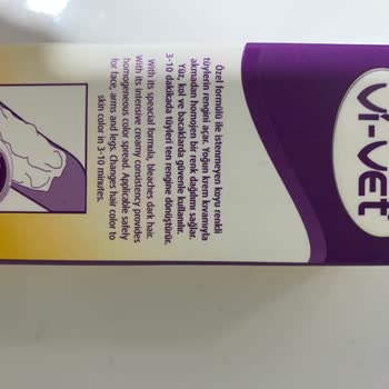 Vivet Tüy Sarartıcı Yüzümü Yaktı