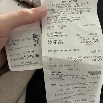 LCW Etiket Fiyatı İle Kasa Fiyatı Arasında Uyuşmazlık