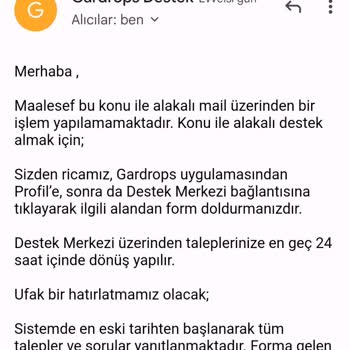 Gardrops İade Ettiğim Ürünün Ücreti Yatmadı