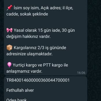 Safir Giyim (safirgiyimofficial) Paramı Göndermeme Rağmen Bana Geri Dönüşü Yapılmadı