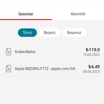 Kraken Baker Oyunu Oynamadığım Halde Benden Para Kesilmesi