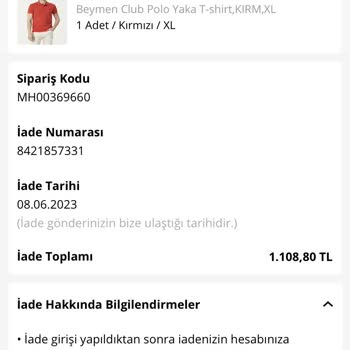 Morhipo.com İade Yapmıyor