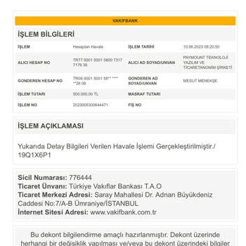 Paymount Paramı Okx Hesabıma Yatırmadı