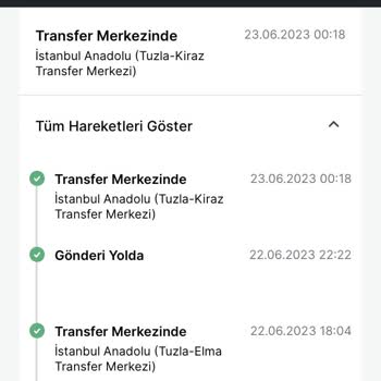 Trendyol Express Kargom Aynı Şubeler Arasında Gidip Geliyor